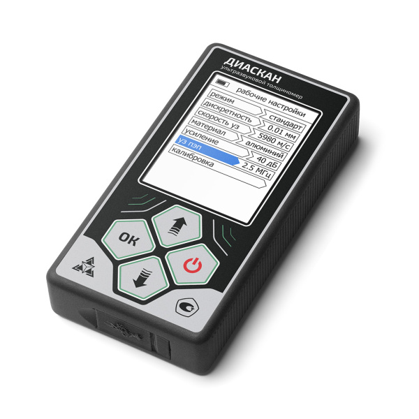 Ультразвуковой толщиномер Техно-НДТ ДИАСКАН-М (с преобразователем 5 МГц) купить по низкой цене | МАКСПРОФИТ