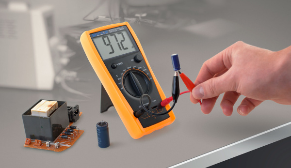 Цифровой измеритель индуктивности и емкости (LC метр) МЕГЕОН 14480 купить по низкой цене | МАКСПРОФИТ