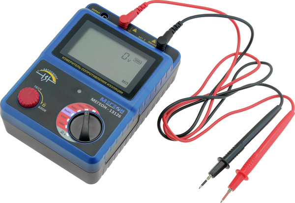 Измеритель сопротивления изоляции (мегаомметр) МЕГЕОН 13126 купить по низкой цене | МАКСПРОФИТ